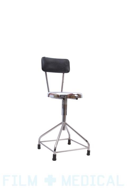 Metal surgeon stool